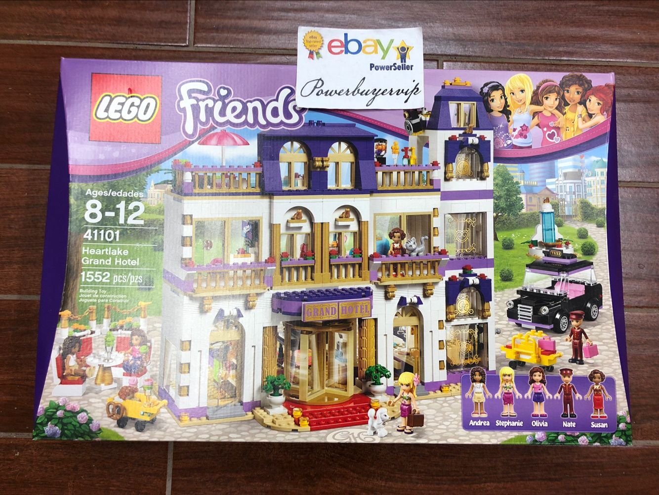 NEW LEGO Friends Heartlake Grand Hotel 41101 Popular Kids Building Toy - Click Image to Close